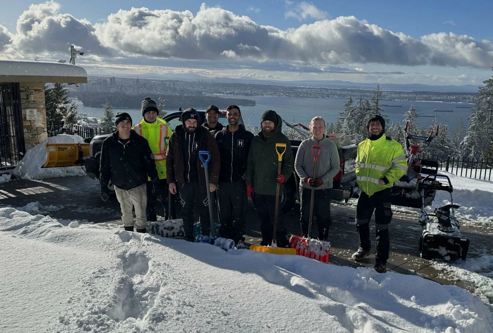 Hyland snow removal crew