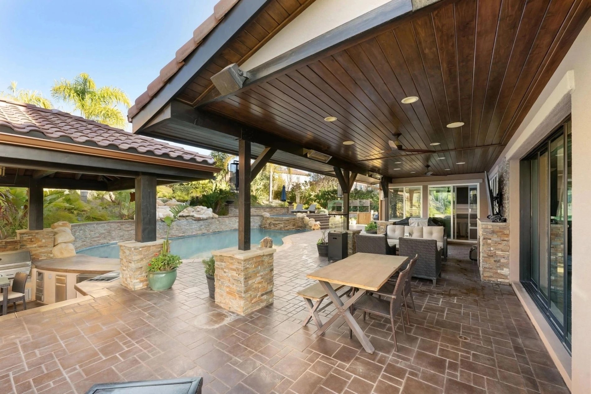 2. The Poolside Retreat: Luxurious and Inviting
